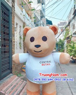 Mascot gấu Go Central Retail - Mascot Teddy Bear Go Central Retail - MCHOI031