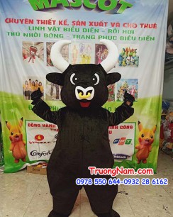 Mascot trâu Đại Hắc Ngưu - MCTB025