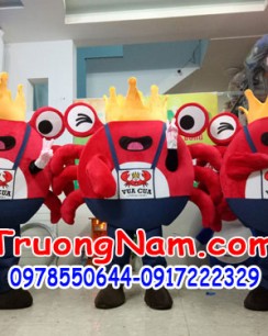 Mascot King of Crab - MASCOT CUA - MCSV006